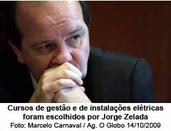 Cursos de gesto e de instalaes eltricas foram escolhidos por Jorge Zelada - Marcelo Carnaval / Agncia O Globo 14/10/2009